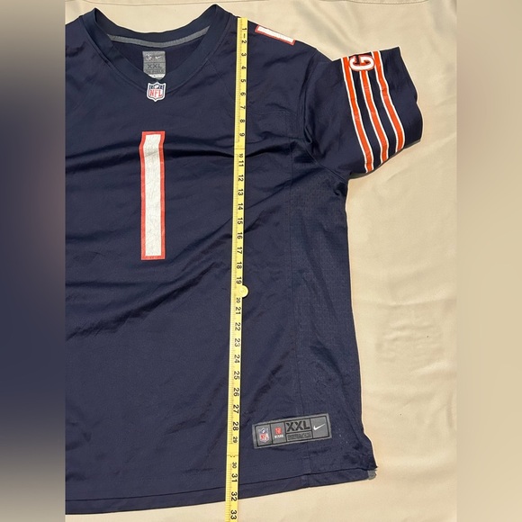 Nike Chicago Bears NFL Game Jersey Justin Fields #1 - XXL - Picture 15 of 16